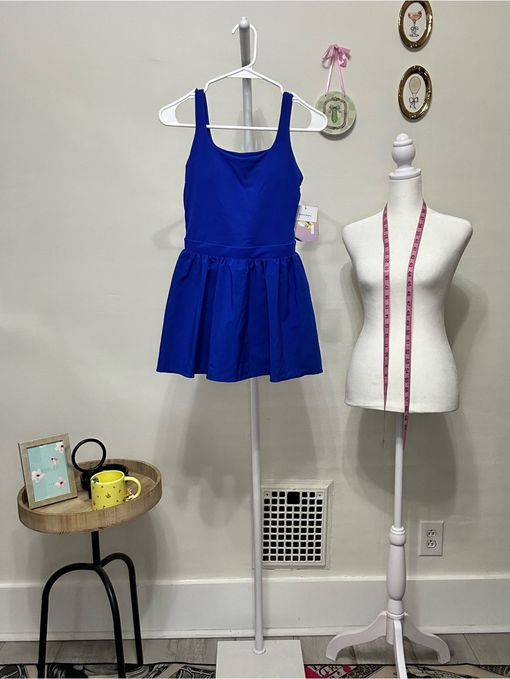 JoyLab Electric Blue Active Dress With Built in Short NWT XXS